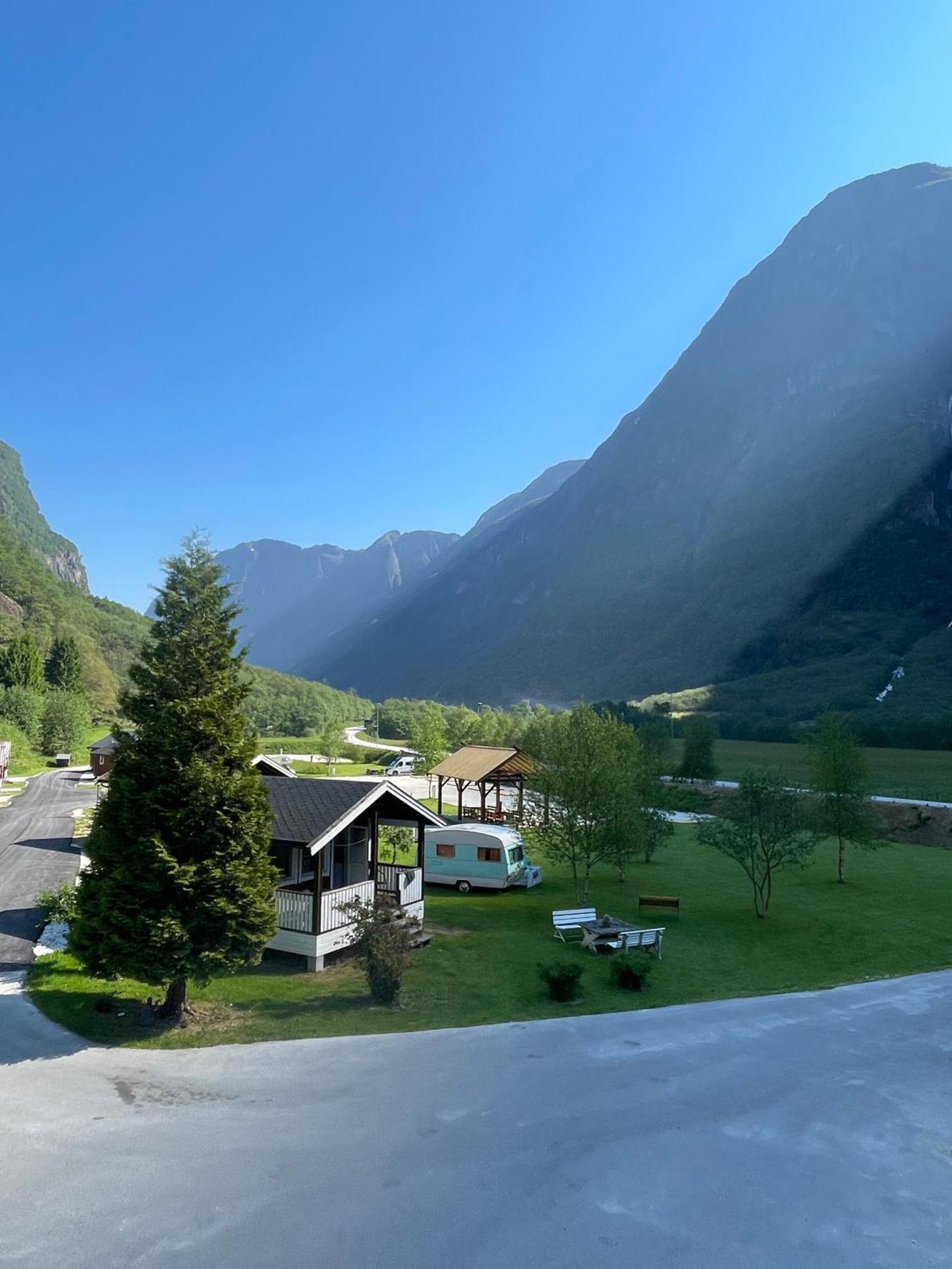 Gudvangen Camping Dış mekan fotoğraf
