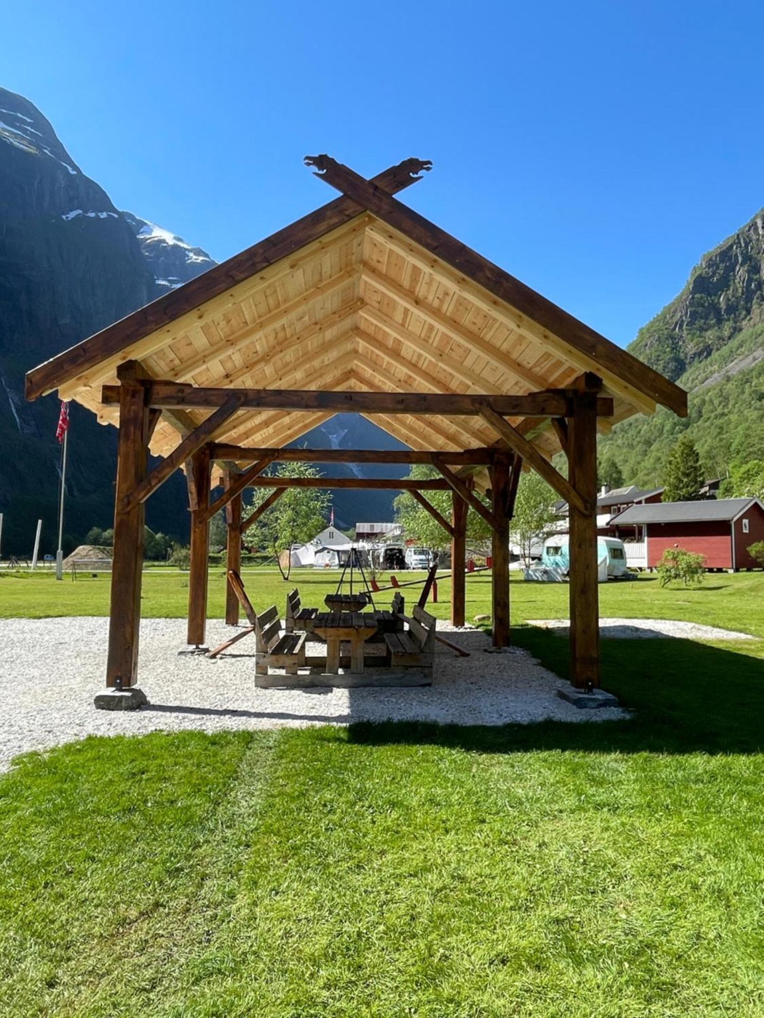 Gudvangen Camping Dış mekan fotoğraf