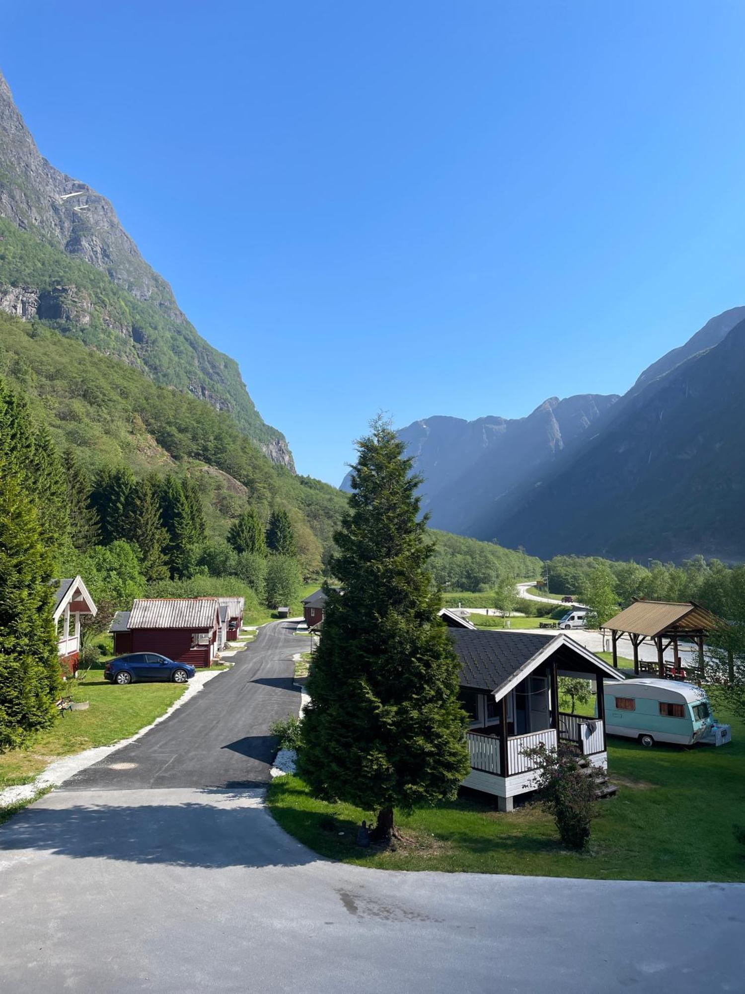 Gudvangen Camping Dış mekan fotoğraf